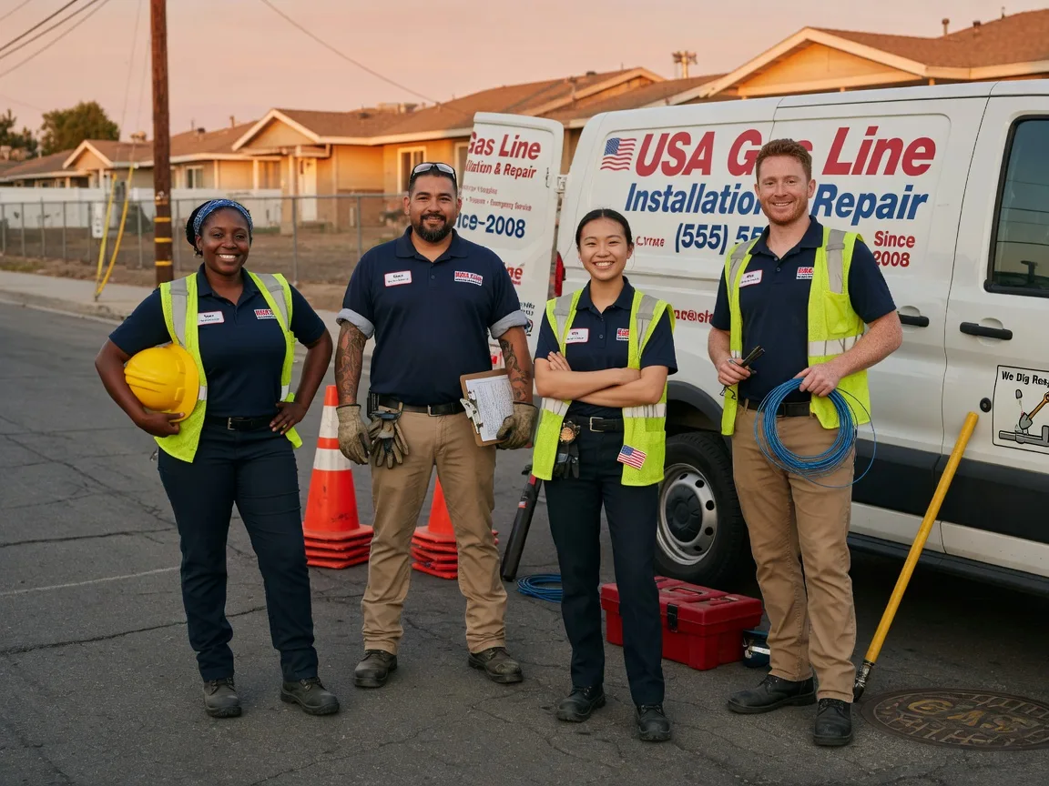 Gas Line Installation company in Oakpark, VA